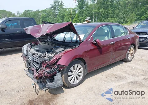 2013 Honda Accord Ex-L V-6 из США, поврежденный, VIN 1HGCR3F83DA039524